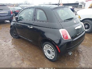 2015 Fiat 500, VIN 3C3CFFAR9FT750394. Фото 3 з 6 з аукціону IAAI. Каталог авто зі США OpenDataCar.