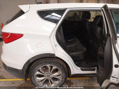 2013 Hyundai Santa Fe, VIN 5XYZUDLA9DG041766. Фото 6 из 6 с аукциона IAAI. Каталог авто из США OpenDataCar.