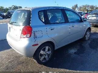 2008 Chevrolet Aveo5, VIN KL1TD66618B050462. Фото 4 з 6 з аукціону IAAI. Каталог авто зі США OpenDataCar.