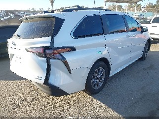 2024 Toyota Sienna, VIN 5TDJSKFC6RS149227. Photo 4 of 6 from IAAI auction. OpenDataCar US salvage catalog.