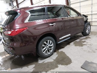 2013 Infiniti JX35, VIN 5N1AL0MM7DC326161. Фото 4 з 6 з аукціону IAAI. Каталог авто зі США OpenDataCar.