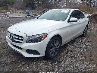 2016 Mercedes-benz C-Class, VIN WDDWF4KB5GR126591. Фото 2 з 6 з аукціону IAAI. Каталог авто зі США OpenDataCar.