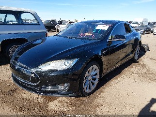 2012 Tesla Model S, VIN 5YJSA1DP4CFP01245. Фото 2 из 6 с аукциона IAAI. Каталог авто из США OpenDataCar.