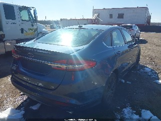 2018 Ford Fusion, VIN 3FA6P0G73JR276382. Фото 4 из 6 с аукциона IAAI. Каталог авто из США OpenDataCar.