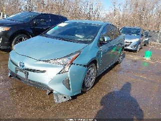 2016 Toyota Prius, VIN JTDKBRFUXG3507014. Фото 2 з 6 з аукціону IAAI. Каталог авто зі США OpenDataCar.