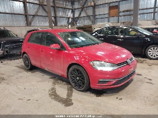 2018 Volkswagen Golf, VIN 3VWG17AU0JM274087. Zdjęcie 1 z 6 z aukcji IAAI. Katalog aut z USA OpenDataCar.