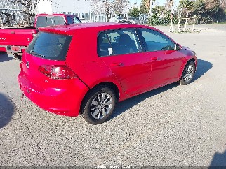 2017 Volkswagen Golf, VIN 3VW117AU3HM031261. Фото 4 з 6 з аукціону IAAI. Каталог авто зі США OpenDataCar.