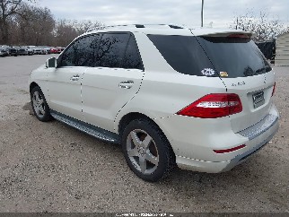 2014 Mercedes-benz ML-Class, VIN 4JGDA5HB0EA385767. Фото 3 з 6 з аукціону IAAI. Каталог авто зі США OpenDataCar.