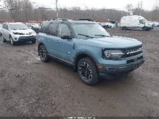 2021 Ford Bronco Sport, VIN 3FMCR9C68MRA25074. Фото 1 з 6 з аукціону IAAI. Каталог авто зі США OpenDataCar.