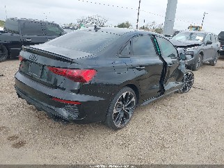 2023 Audi S3, VIN WAUH3DGY2PA135785. Фото 4 из 6 с аукциона IAAI. Каталог авто из США OpenDataCar.
