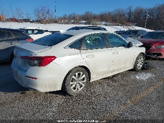 2022 Honda Civic, VIN 2HGFE2F27NH124951. Zdjęcie 4 z 6 z aukcji IAAI. Katalog aut z USA OpenDataCar.