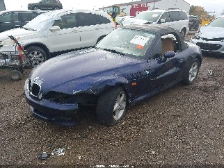 1996 Bmw Z3, VIN 4USCH7320TLB73898. Фото 2 из 6 с аукциона IAAI. Каталог авто из США OpenDataCar.