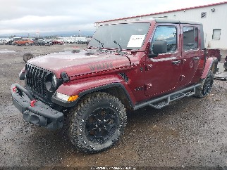 2021 Jeep Gladiator, VIN 1C6HJTAG3ML577209. Фото 2 з 6 з аукціону IAAI. Каталог авто зі США OpenDataCar.