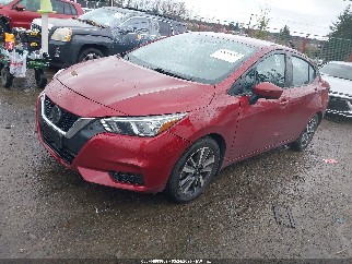 2021 Nissan Versa, VIN 3N1CN8EV3ML847057. Фото 2 из 6 с аукциона IAAI. Каталог авто из США OpenDataCar.