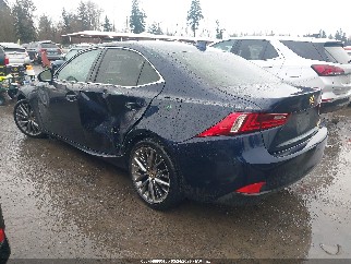2015 Lexus IS 250, VIN JTHBF1D20F5076322. Фото 3 з 6 з аукціону IAAI. Каталог авто зі США OpenDataCar.