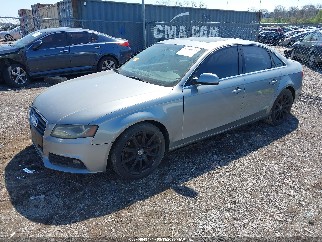 2010 Audi A4, VIN WAUEFAFL2AN061931. Фото 2 з 6 з аукціону IAAI. Каталог авто зі США OpenDataCar.