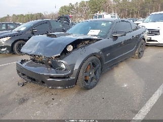 2007 Ford Mustang, VIN 1ZVFT82H075219537. Фото 2 з 6 з аукціону IAAI. Каталог авто зі США OpenDataCar.