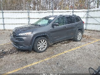 2016 Jeep Cherokee, VIN 1C4PJLDS1GW275036. Фото 2 из 6 с аукциона IAAI. Каталог авто из США OpenDataCar.