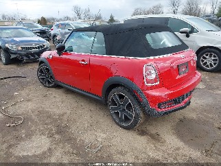 2015 Mini Convertible, VIN WMWZP3C51FT708743. Zdjęcie 3 z 6 z aukcji IAAI. Katalog aut z USA OpenDataCar.