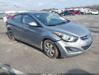 2016 Hyundai Elantra, VIN KMHDH4AEXGU483040. Фото 1 из 6 с аукциона IAAI. Каталог авто из США OpenDataCar.