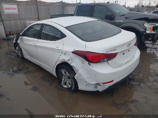 2016 Hyundai Elantra, VIN 5NPDH4AE0GH753908. Фото 3 з 6 з аукціону IAAI. Каталог авто зі США OpenDataCar.