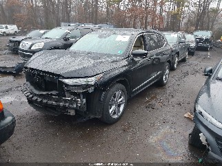 2022 Acura MDX, VIN 5J8YE1H3XNL037346. Фото 2 з 6 з аукціону IAAI. Каталог авто зі США OpenDataCar.