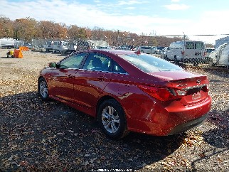 2014 Hyundai Sonata, VIN 5NPEB4AC7EH838066. Фото 3 з 6 з аукціону IAAI. Каталог авто зі США OpenDataCar.