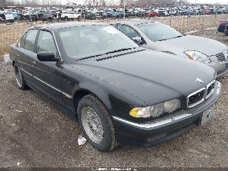 2001 Bmw 7 Series, VIN WBAGG83441DN81999. Zdjęcie 1 z 6 z aukcji IAAI. Katalog aut z USA OpenDataCar.