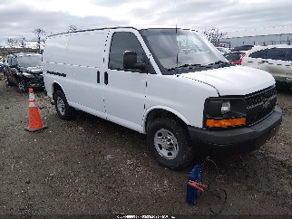 2014 Chevrolet Express 2500, VIN 1GCWGFCA4E1124433. Фото 1 з 6 з аукціону IAAI. Каталог авто зі США OpenDataCar.