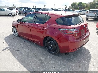 2011 Lexus CT 200h, VIN JTHKD5BH5B2042781. Фото 3 з 6 з аукціону IAAI. Каталог авто зі США OpenDataCar.