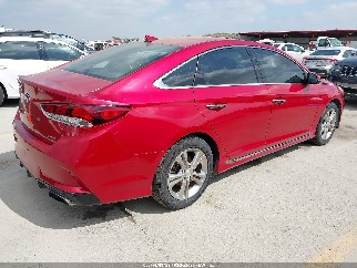 2018 Hyundai Sonata, VIN 5NPE34AF1JH723576. Фото 4 з 6 з аукціону IAAI. Каталог авто зі США OpenDataCar.