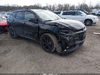 2019 Chevrolet Blazer, VIN 3GNKBERS2KS670561. Фото 1 из 6 с аукциона IAAI. Каталог авто из США OpenDataCar.