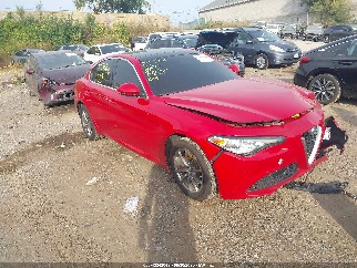 2018 Alfa romeo Giulia, VIN ZARFAEDN4J7567126. Фото 1 з 6 з аукціону IAAI. Каталог авто зі США OpenDataCar.