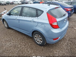 2012 Hyundai Accent, VIN KMHCT5AE0CU027221. Фото 3 из 6 с аукциона IAAI. Каталог авто из США OpenDataCar.