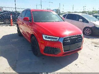 2016 Audi Q3, VIN WA1GFCFS0GR014133. Фото 1 з 6 з аукціону IAAI. Каталог авто зі США OpenDataCar.