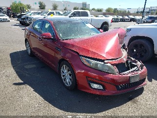 2014 Kia Optima, VIN 5XXGN4A70EG295805. Фото 1 з 6 з аукціону IAAI. Каталог авто зі США OpenDataCar.
