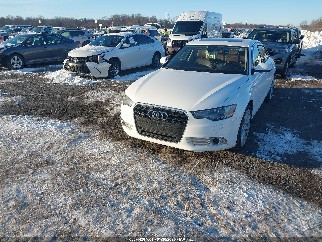 2014 Audi A6, VIN WAUFGAFC5EN093781. Фото 2 з 6 з аукціону IAAI. Каталог авто зі США OpenDataCar.