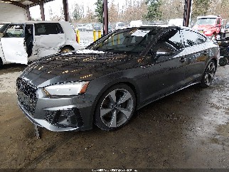2021 Audi A5 Sportback, VIN WAUFACF50MA022153. Фото 2 з 6 з аукціону IAAI. Каталог авто зі США OpenDataCar.