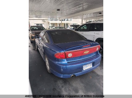 2005 Chevrolet Cavalier, VIN 1G1JC12F657117804. Фото 3 з 6 з аукціону IAAI. Каталог авто зі США OpenDataCar.