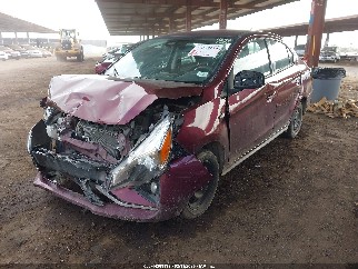 2021 Mitsubishi Mirage, VIN ML32FUFJ4MHF01243. Фото 2 з 6 з аукціону IAAI. Каталог авто зі США OpenDataCar.
