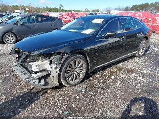 2020 Lexus LS 500, VIN JTHD51FF9L5012030. Фото 2 из 6 с аукциона IAAI. Каталог авто из США OpenDataCar.
