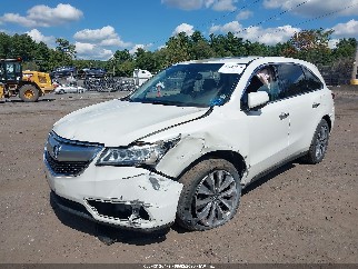 2014 Acura MDX, VIN 5FRYD4H4XEB032502. Фото 2 з 6 з аукціону IAAI. Каталог авто зі США OpenDataCar.