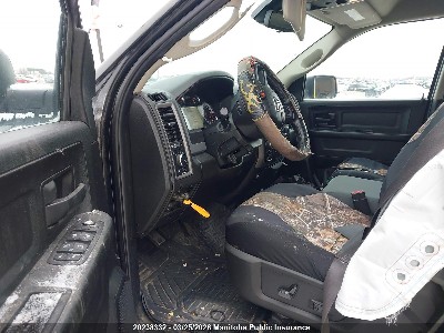 2019 Dodge Ram 1500, VIN 1C6RR7KTXKS739016. Photo 5 of 6 from IAAI auction. OpenDataCar US salvage catalog.