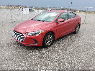 2017 Hyundai Elantra, VIN 5NPD84LF9HH029237. Фото 2 из 6 с аукциона IAAI. Каталог авто из США OpenDataCar.