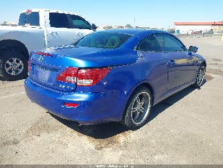 2010 Lexus IS 250c, VIN JTHFF2C21A2501906. Фото 4 з 6 з аукціону IAAI. Каталог авто зі США OpenDataCar.