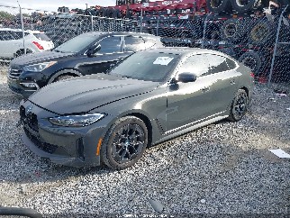 2023 Bmw i4, VIN WBY43AW03PFR00984. Фото 2 из 6 с аукциона IAAI. Каталог авто из США OpenDataCar.