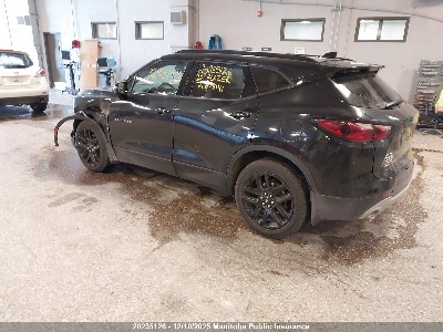 2020 Chevrolet Blazer, VIN 3GNKBJRS6LS678141. Фото 3 з 6 з аукціону IAAI. Каталог авто зі США OpenDataCar.