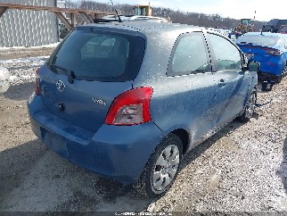2008 Toyota Yaris, VIN JTDJT923685216019. Фото 4 з 6 з аукціону IAAI. Каталог авто зі США OpenDataCar.