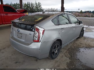 2012 Toyota Prius, VIN JTDKN3DU9C5394808. Фото 4 з 6 з аукціону IAAI. Каталог авто зі США OpenDataCar.
