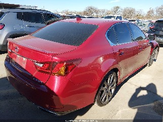 2015 Lexus GS 350, VIN JTHBE1BLXFA008468. Фото 4 з 6 з аукціону IAAI. Каталог авто зі США OpenDataCar.